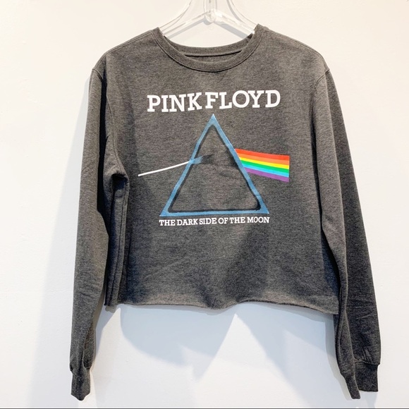 PINK FLOYD Dark Side of the Moon Graphic Crop Top - Picture 9 of 10
